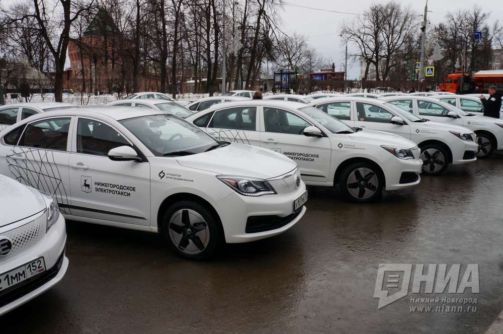 Электротакси в Нижнем Новгороде выполнило более 360 тысяч заказов